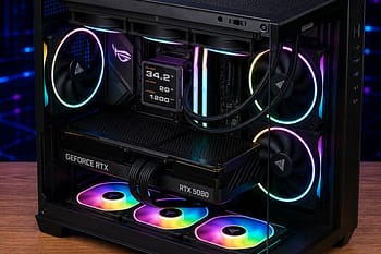 PC Gaming BROSS TOR VISTEK X3D Ryzen 7 9800X3D RTX 5080 - GamingBross