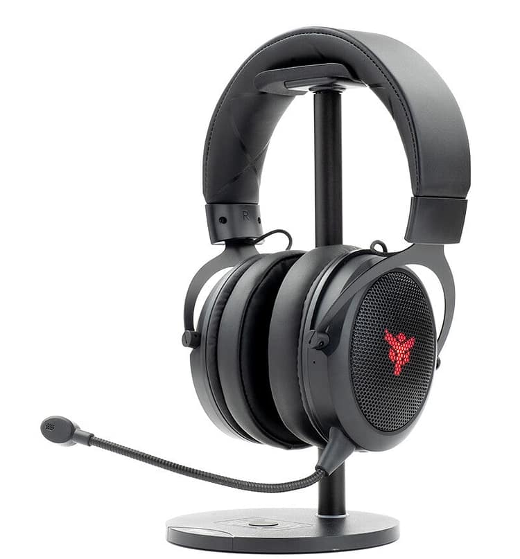 Cuffie Gaming H500WB – Bluetooth- 7 Colori LED- Mic removibile- (stand non incluso)